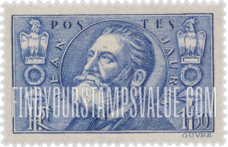 FindYourStampsValue: Jean Léon Jaurès