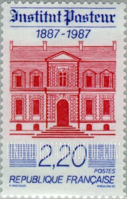 FindYourStampsValue: Pasteur Institute, Centennial