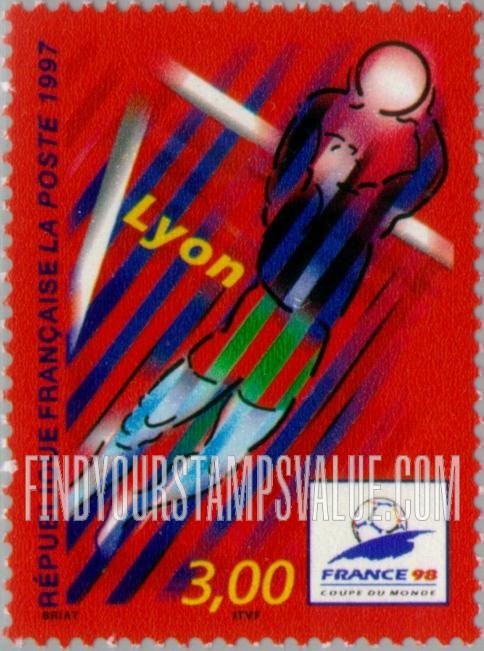 FindYourStampsValue: 1998 World Cup Soccer Championships Type: Lyon