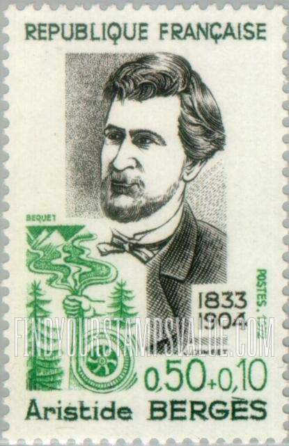 FindYourStampsValue: SEMI-POSTAL - Aristide Bergès (1833-1904)