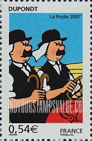 FindYourStampsValue: Thomson and Thompson (Dupondt)