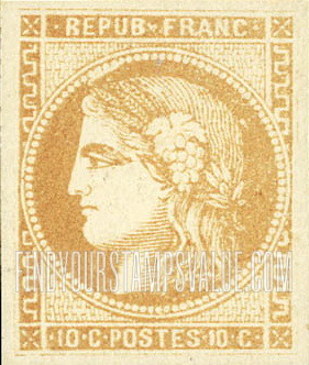 FindYourStampsValue: Ceres: Bordeaux Issue