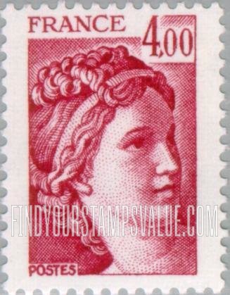 FindYourStampsValue: Sabine, after David: Sabine Type of 1977-78