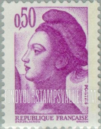 FindYourStampsValue: Liberty, after Delacroix