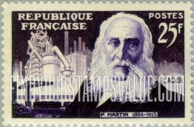 FindYourStampsValue: Pierre Martin, steel making