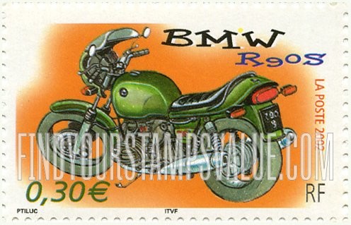 FindYourStampsValue: Motorcycles: BMW R90S