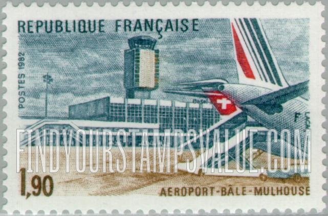FindYourStampsValue: Bale-Mulhouse Airport Opening