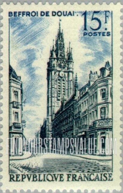 FindYourStampsValue: Belfry at Douai