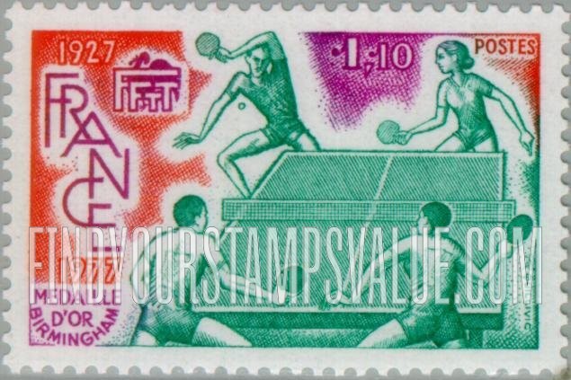 FindYourStampsValue: Table Tennis