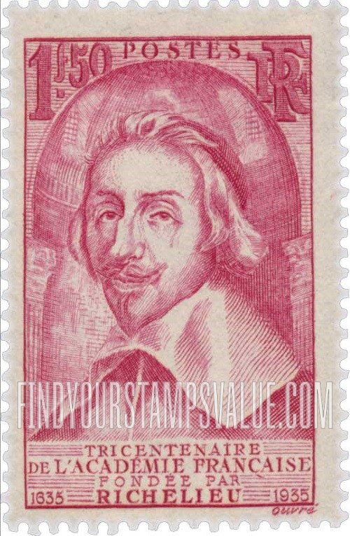 FindYourStampsValue: Cardinal Richelieu