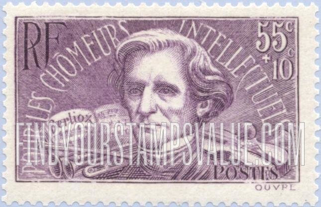 FindYourStampsValue: SEMI-POSTAL - Hector Berlioz