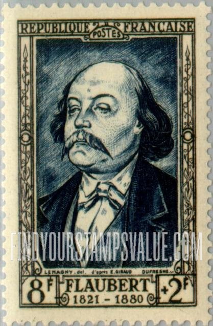 FindYourStampsValue: SEMI-POSTAL - Gustave Flaubert