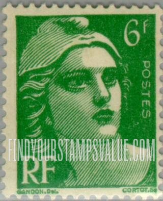 FindYourStampsValue: Marianne: Marianne Type of 1945-47