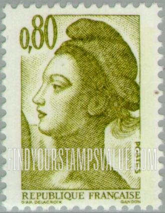FindYourStampsValue: Liberty, after Delacroix