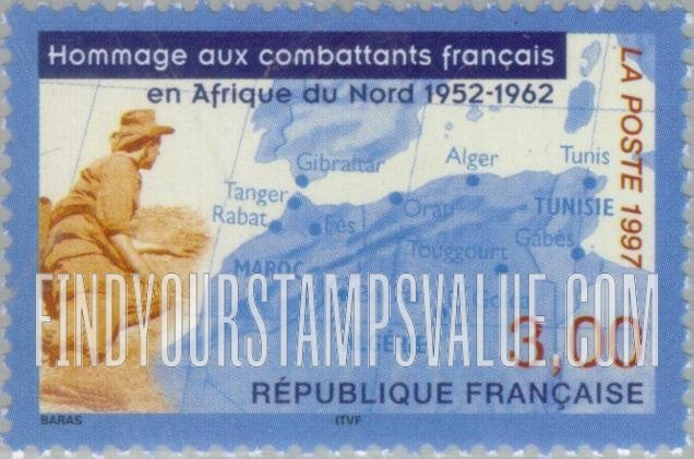 FindYourStampsValue: Honoring French Soldiers in North Africa (1952-62)