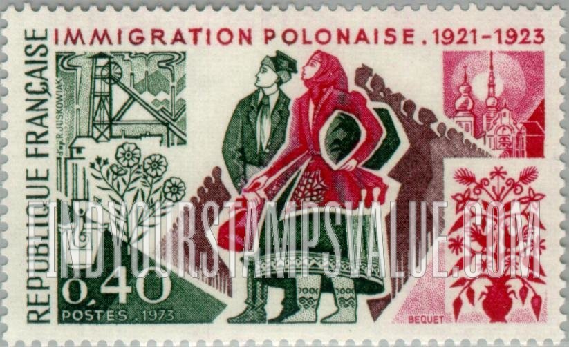 FindYourStampsValue: Polish Immigrants
