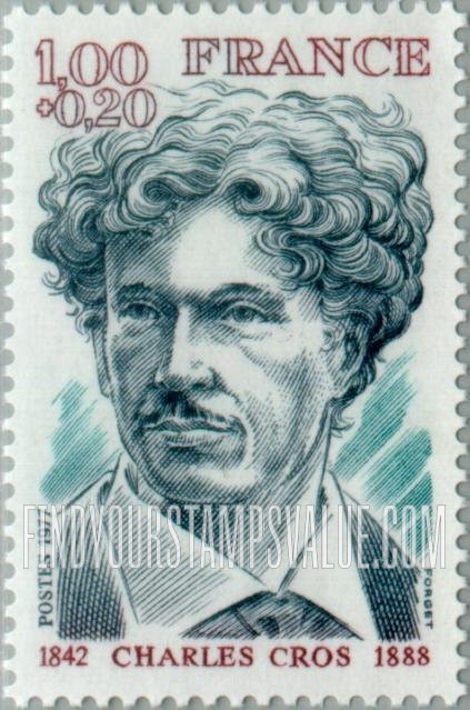 FindYourStampsValue: SEMI-POSTAL - Charles Cross (1842-1888)