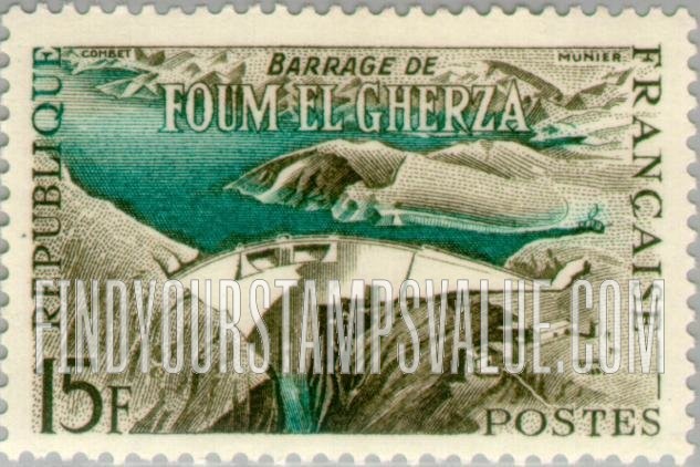 FindYourStampsValue: Dam at Foum el Gherza