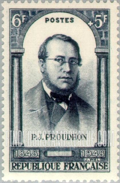 FindYourStampsValue: SEMI-POSTAL - Pierre J. Proudhon