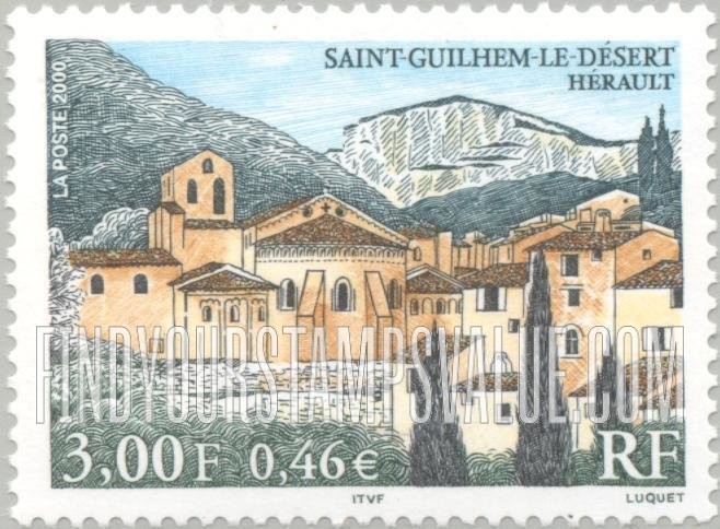 FindYourStampsValue: Tourism Series: Saint-Guilhem-Le-Désert