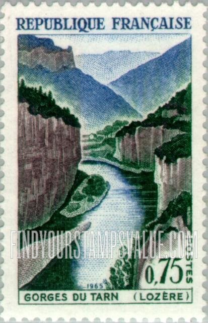 FindYourStampsValue: Tarn Gorge, Lozère mountains