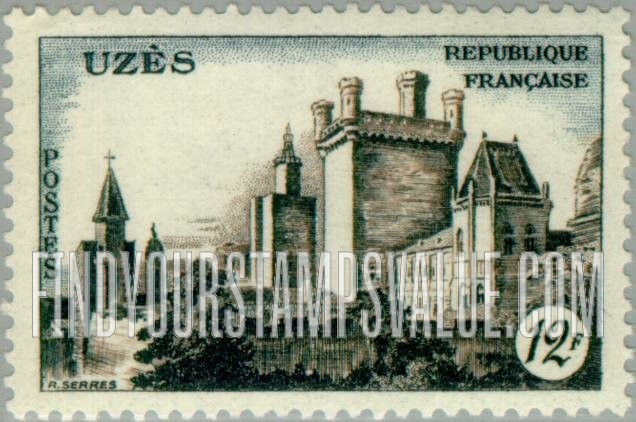 FindYourStampsValue: Uzès Chateau