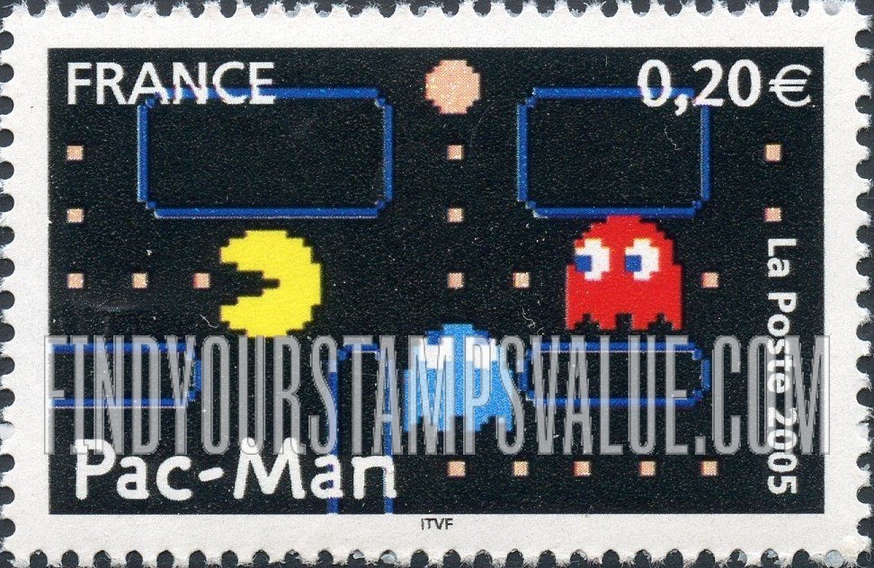 FindYourStampsValue: Video Game Characters: Pac-Man