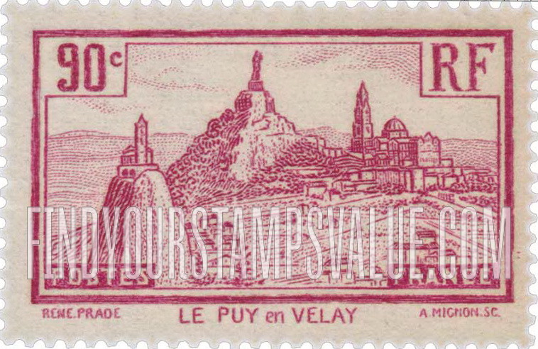 FindYourStampsValue: Le Puy-en-Velay