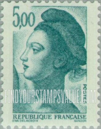 FindYourStampsValue: Liberty, after Delacroix