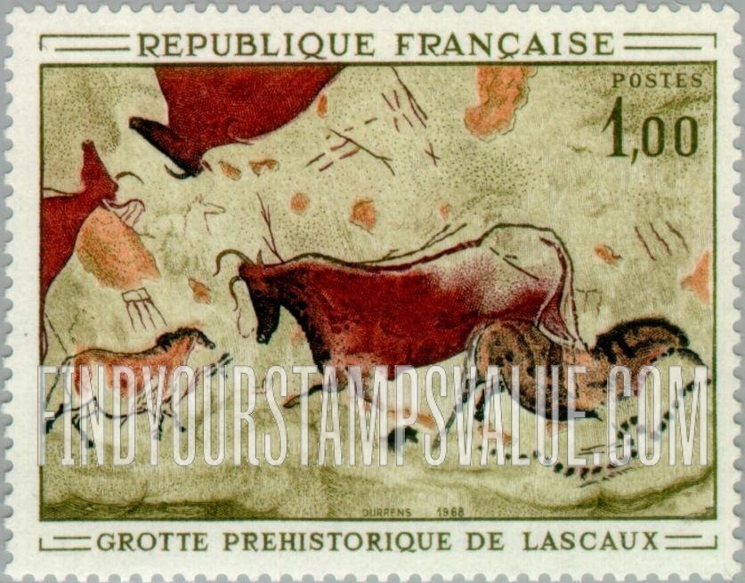 FindYourStampsValue: Prehistoric Paintings, Lascaux Cave