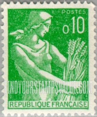 FindYourStampsValue: Farm Woman: Types of 1958-59