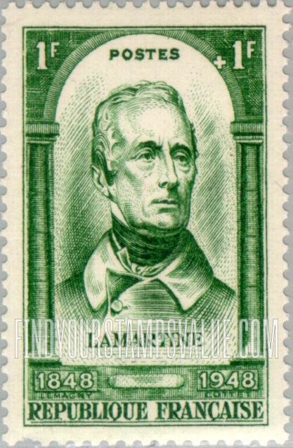FindYourStampsValue: SEMI-POSTAL - Alphonse de Lamartine