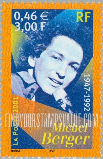 FindYourStampsValue: Singers: Michel Berger (1947-92)