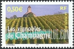 FindYourStampsValue: Aspects of Life in the French Regions: Vineyards of Champagne