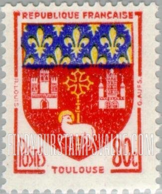 FindYourStampsValue: Arms of Toulouse