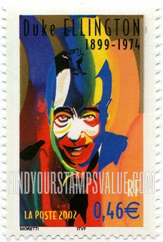 FindYourStampsValue: Jazz Musicians: Duke Ellington (1899-1974)