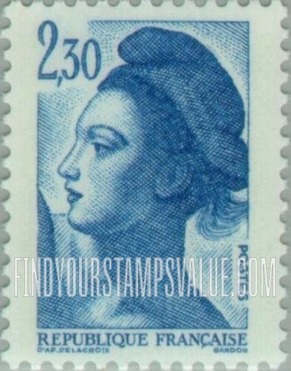 FindYourStampsValue: Liberty, after Delacroix