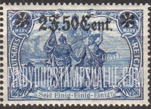 FindYourStampsValue: OCCUPATION - German Stamps of 1905-16