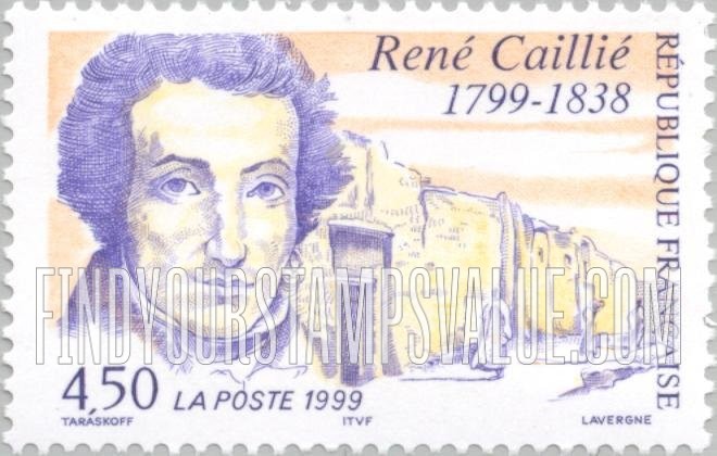 FindYourStampsValue: René Caillié (1799-1838), Explorer of Africa