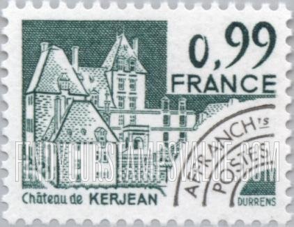 FindYourStampsValue: Chateau de Kerjean: Tower Type of 1979