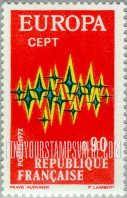 FindYourStampsValue: Europa Issue 1972