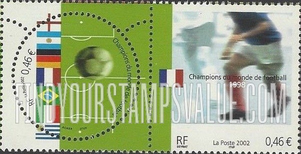 FindYourStampsValue: 2002 World Cup Soccer Championships, Japan and Korea
