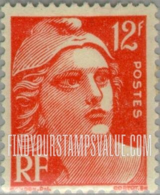FindYourStampsValue: Marianne: Marianne Type of 1945-47