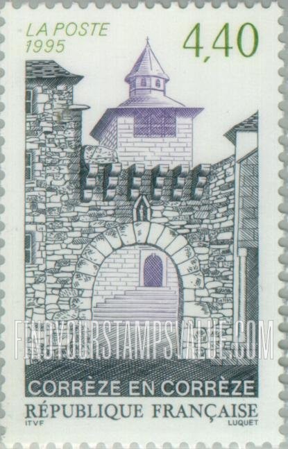 FindYourStampsValue: Town of Correze