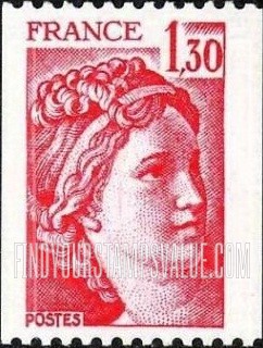 FindYourStampsValue: Sabine, after David: Sabine Type of 1977-78