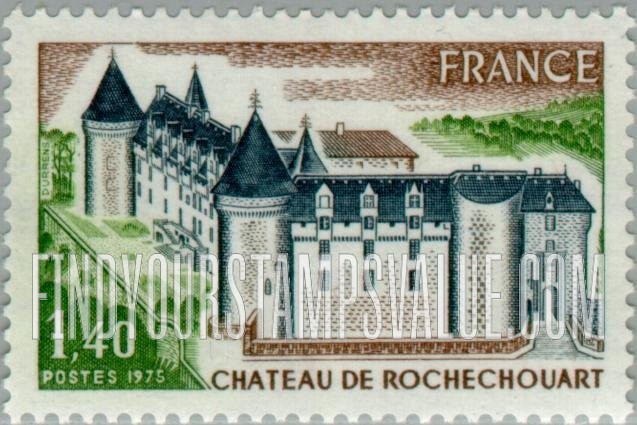 FindYourStampsValue: Tourist Issue: Chateau de Rochechouart