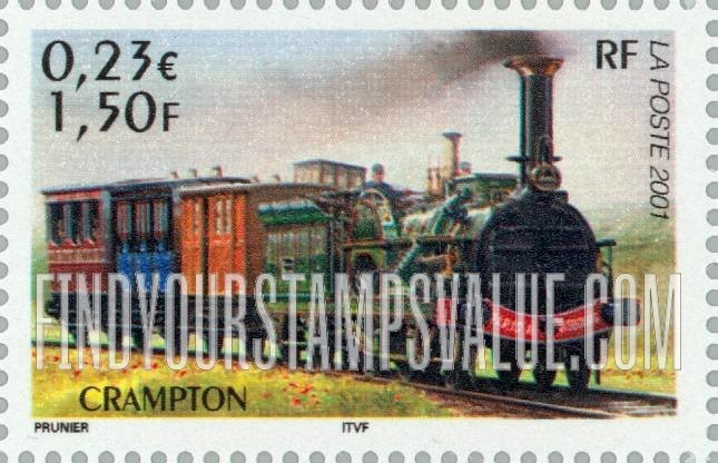 FindYourStampsValue: Trains: Crampton