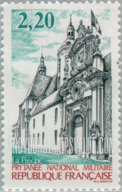 FindYourStampsValue: La Fleche National Military School