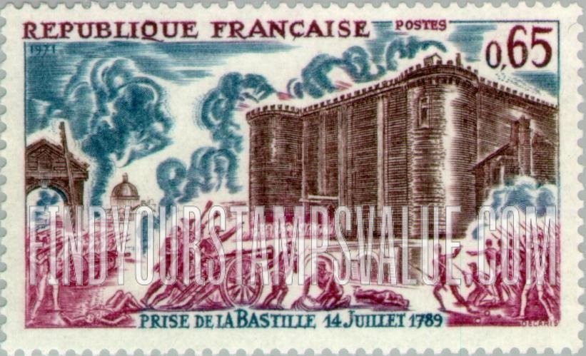 FindYourStampsValue: Storming of the Bastille