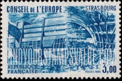 FindYourStampsValue: OFFICIAL - New Council Headquarters, Strasbourg